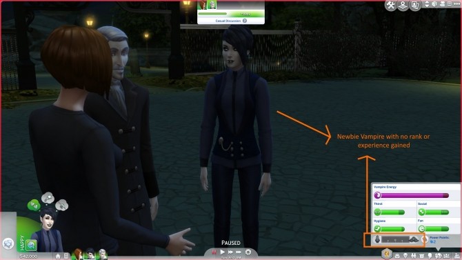 Sims 4 Vampire XP Gain Mods by Chaavik at Mod The Sims