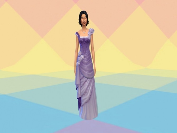 Sims 4 Victorian Dress recolors by iAmRuruSugarpants at Mod The Sims