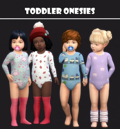 Toddler Onesies At Maimouth Sims4 » Sims 4 Updates