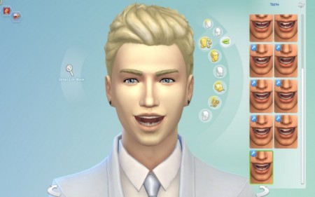 Imperfect Teeth by emile20 at Mod The Sims