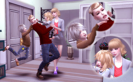 Family Pose 06 at A-luckyday » Sims 4 Updates