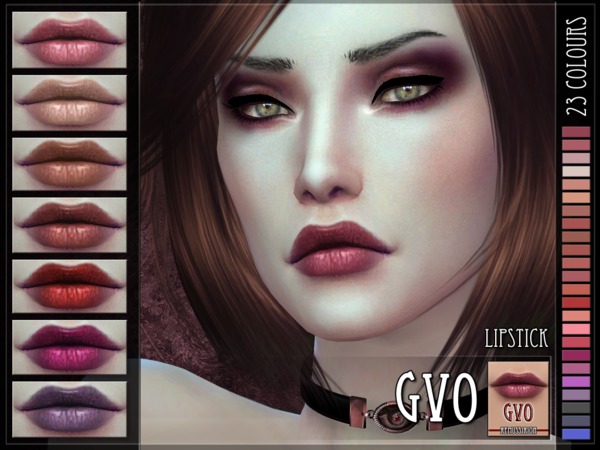 Sims 4 GVO lipstick by RemusSirion at TSR