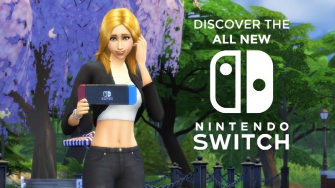 Sims 4 Nintendo SWITCH by littledica at Mod The Sims