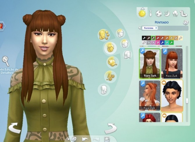 Sims 4 Twists Long Hair Conversion at My Stuff