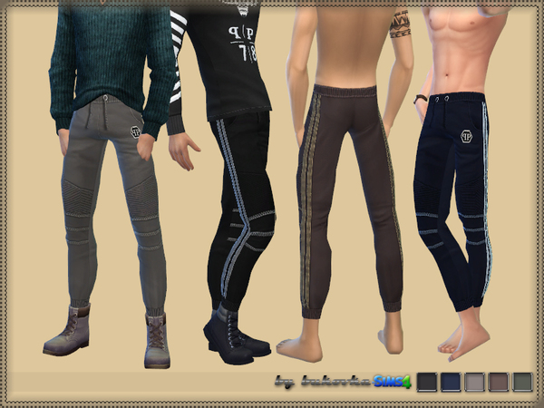 Sims 4 Pants Palm Angel by bukovka at TSR