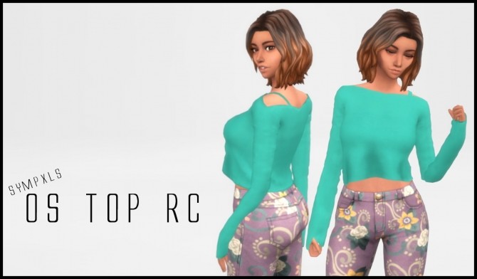 Sims 4 OS Top by Sympxls at SimsWorkshop