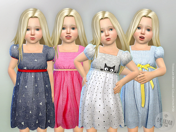Sims 4 Toddler Dresses Collection P09 by lillka at TSR