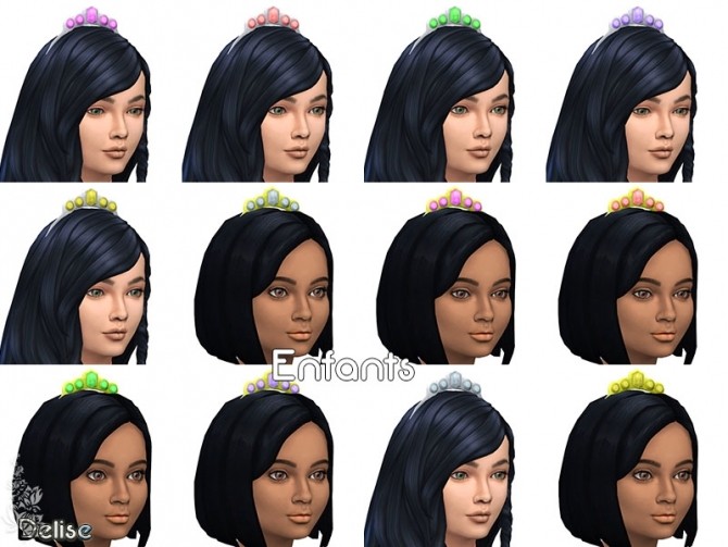 Sims 4 Tiara by Delise at Sims Artists