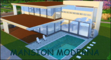 Modern mansion at Allis Sims