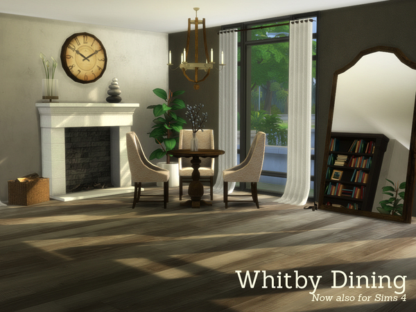 Sims 4 Whitby Dining by Angela at TSR
