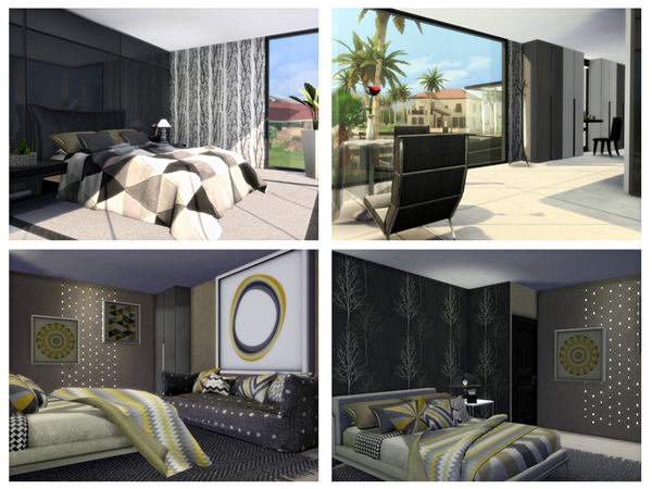 Sims 4 AIDA house by marychabb at TSR