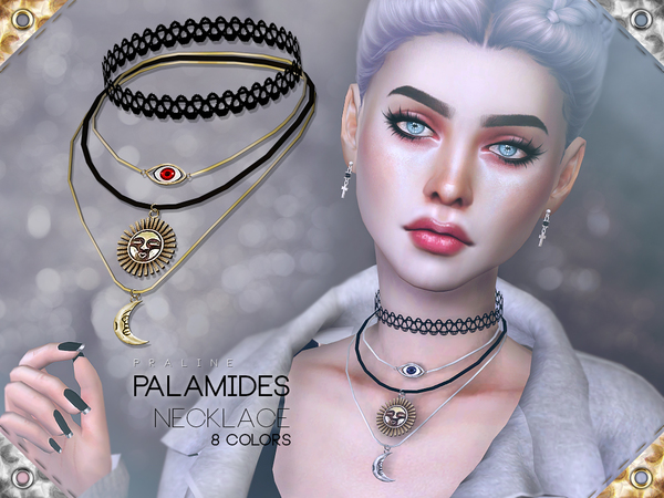 Sims 4 Palamides Necklace by Pralinesims at TSR