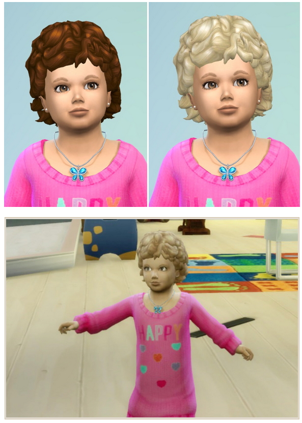 Sims 4 CurlyHead Toddler at Birksches Sims Blog