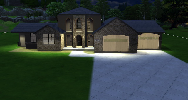 Sims 4 Grey Stone Ranch House at Pandasht Productions