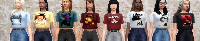 Sims 4 Poster tees at Budgie2budgie