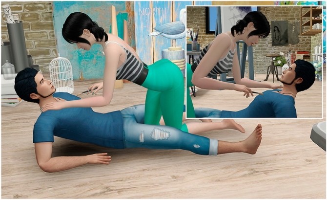 Sims 4 Teach me how to draw poses at Rethdis love