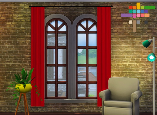Sims 4 S2 to S4 Store Curtain at ChiLLis Sims