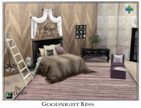 Goodnight Kiss Bedroom at Chicklet’s Nest