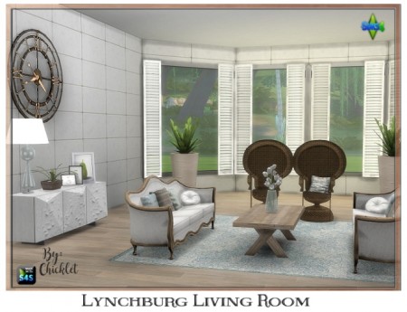 Lynchburg Living Room at Chicklet’s Nest