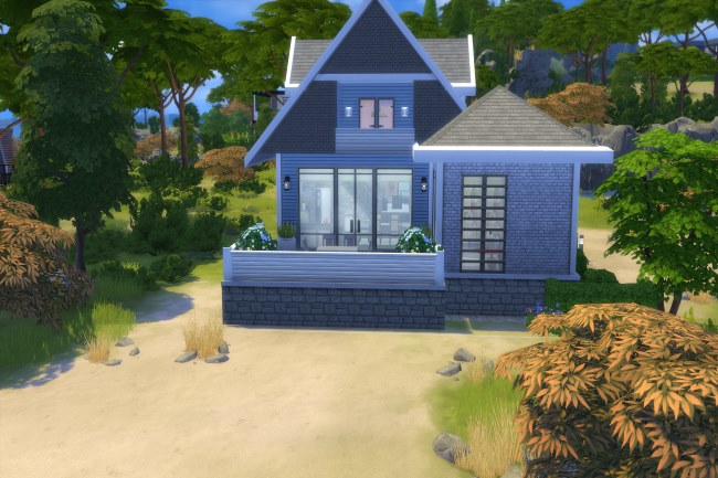 Sims 4 AmHafen house by Dschungelkatze at Blacky’s Sims Zoo
