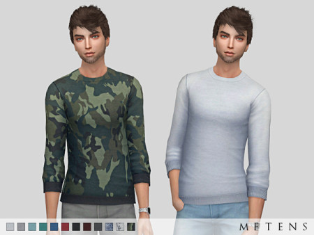 Sean Sweaters by Metens at TSR » Sims 4 Updates