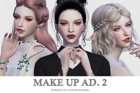Make Up Ad. ver.2 Poses Set at Flower Chamber