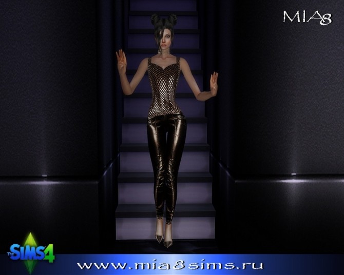 Sims 4 15 female poses #8 at Mia8Sims