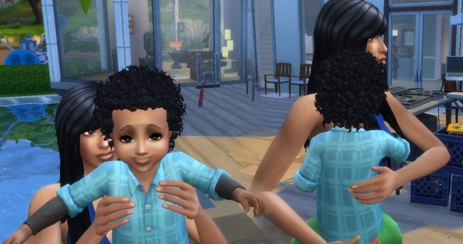 Sims 4 Close Curls for Toddlers at My Stuff