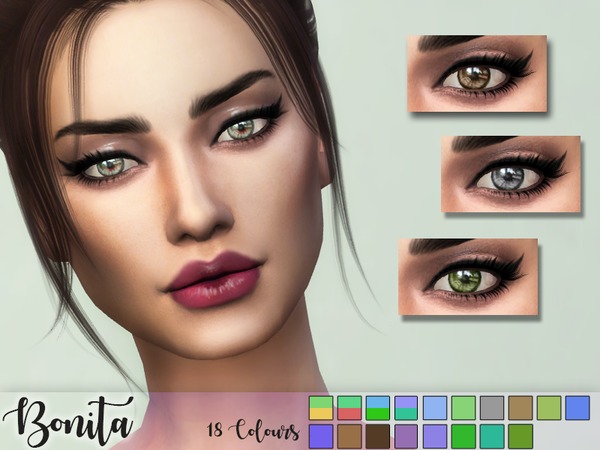Sims 4 Bonita Eyes by Kitty.Meow at TSR