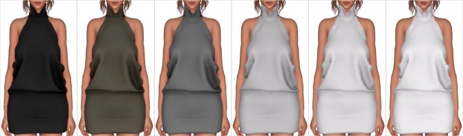 Sims 4 Viki Paris Dress at Elliesimple