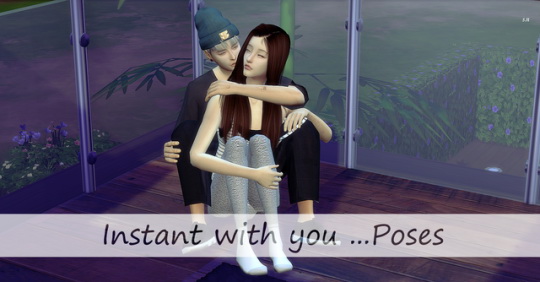 Sims 4 Instant with you poses at Simsnema