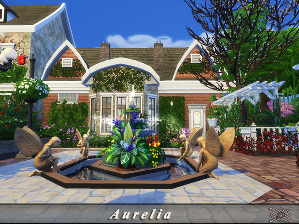 Sims 4 Aurelia house by Danuta720 at TSR