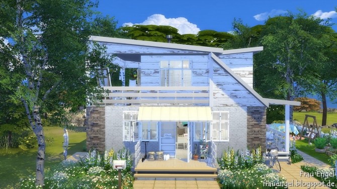 Sims 4 Spring Love house by Julia Engel at Frau Engel