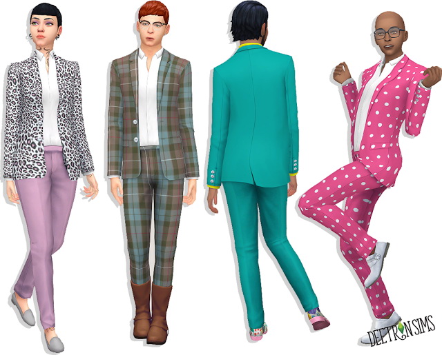 Sims 4 RuSuits at Deetron Sims
