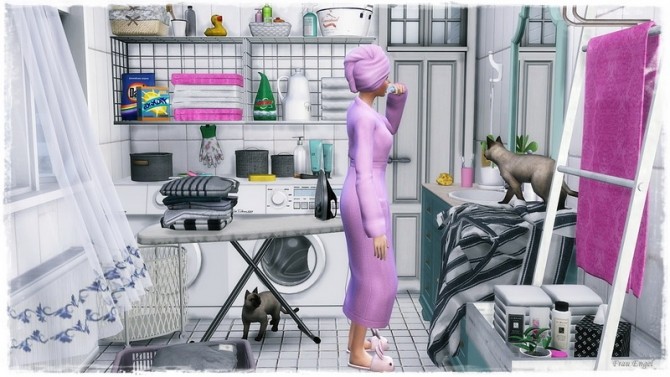Sims 4 Spring Love house by Julia Engel at Frau Engel
