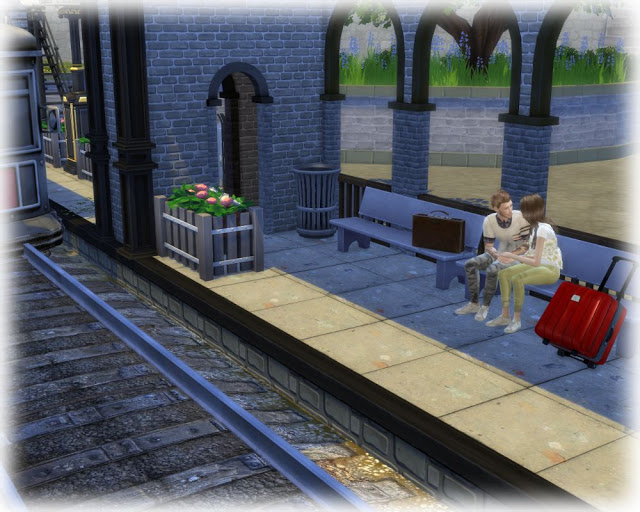 Sims 4 Central station at Nagvalmi