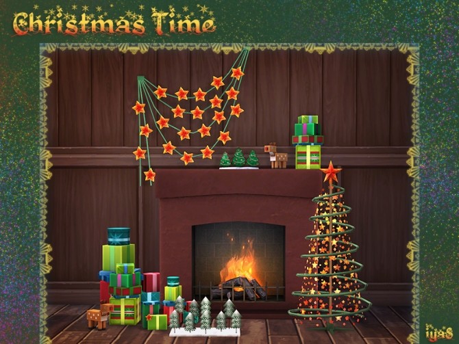 Sims 4 Christmas Time set at Soloriya