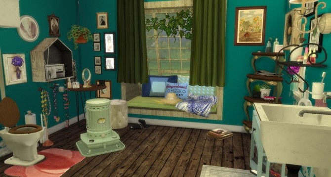 Sims 4 Vintage Bathroom at Pandasht Productions