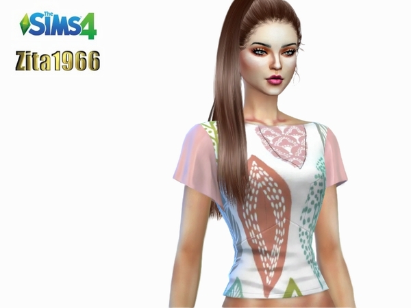 Sims 4 Various Tops by ZitaRossouw at TSR