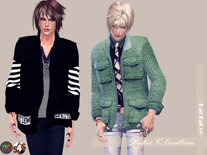 Giruto 21 ACC Jacket at Studio K-Creation » Sims 4 Updates