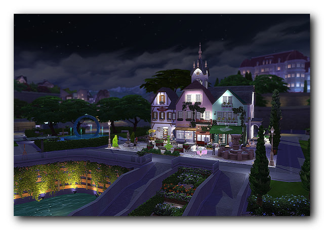 Sims 4 The Area Of St.Michael at Architectural tricks from Dalila
