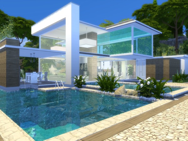 Sims 4 Casilia house by Suzz86 at TSR