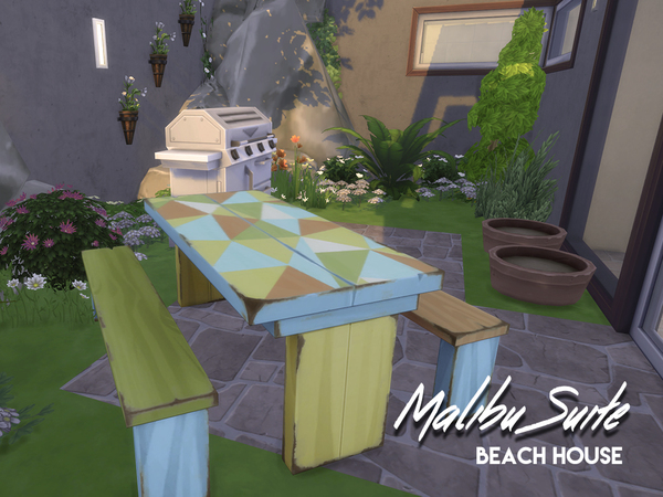 Sims 4 Malibu Suite Beach House by Simstailored at TSR