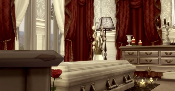 Sims 4 Romantic Vampire Room at ConceptDesign97