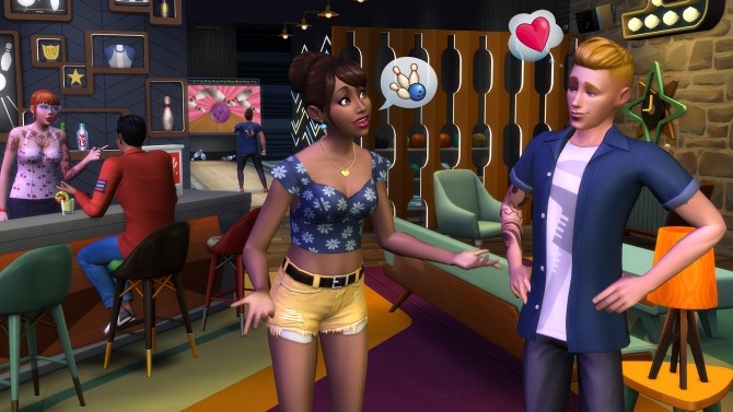 Sims 4 The Sims 4 Bowling Night Stuff Pack announced at The Sims™ News