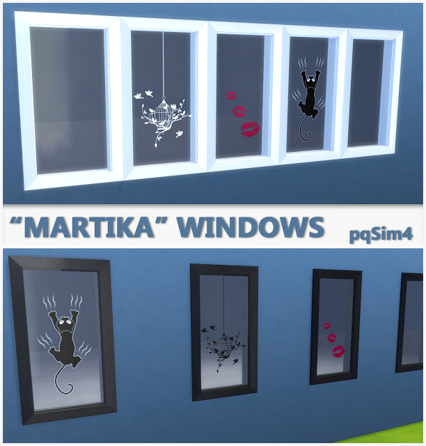 Sims 4 Martika windows at pqSims4