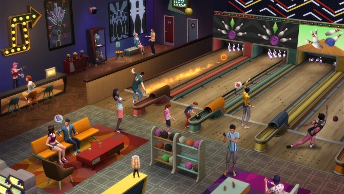 Sims 4 The Sims 4 Bowling Night Stuff Pack announced at The Sims™ News