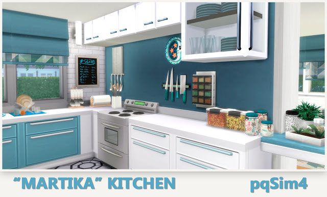 Sims 4 Martika Kitchen at pqSims4