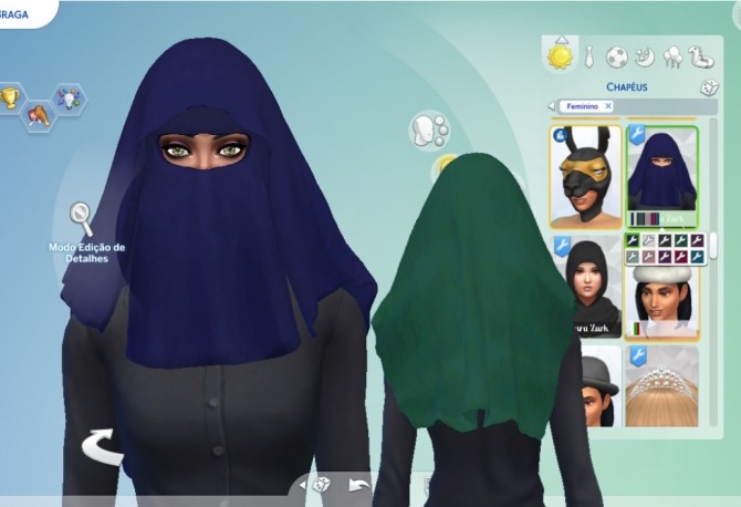 Sims 4 Niqab at My Stuff