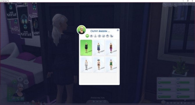 Sims 4 Change Outfit via Closets by LittleMsSam